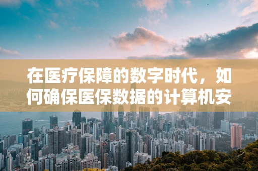 在医疗保障的数字时代，如何确保医保数据的计算机安全？