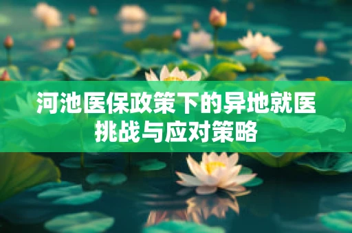 河池医保政策下的异地就医挑战与应对策略