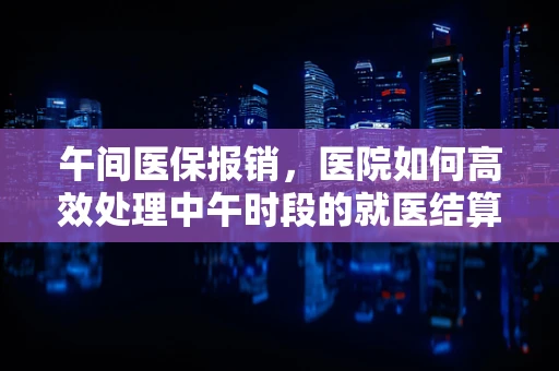 午间医保报销，医院如何高效处理中午时段的就医结算？