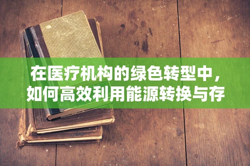 在医疗机构的绿色转型中，如何高效利用能源转换与存储技术？