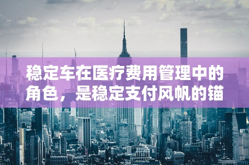 稳定车在医疗费用管理中的角色，是稳定支付风帆的锚吗？