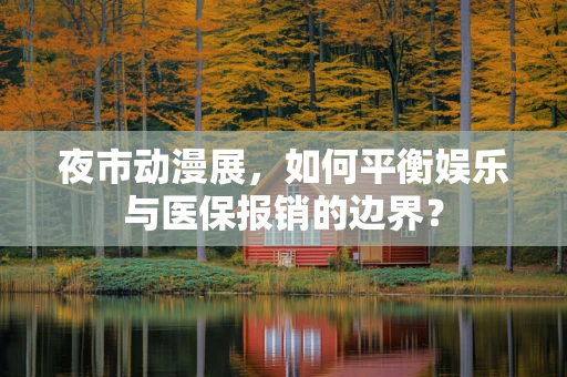 夜市动漫展，如何平衡娱乐与医保报销的边界？
