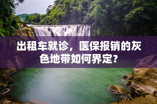 出租车就诊，医保报销的灰色地带如何界定？