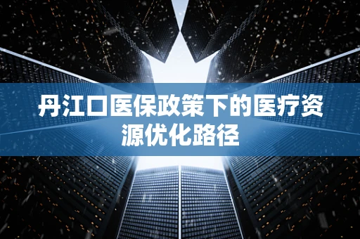 丹江口医保政策下的医疗资源优化路径