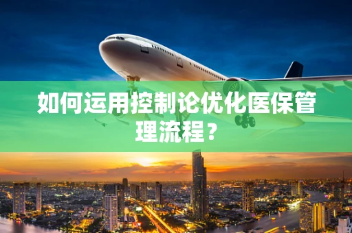 如何运用控制论优化医保管理流程？