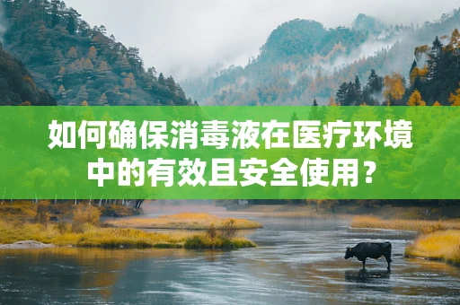 如何确保消毒液在医疗环境中的有效且安全使用？