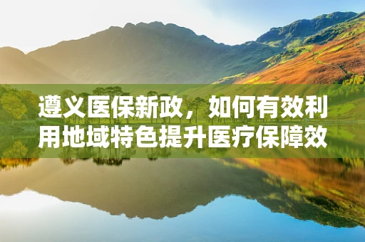 遵义医保新政，如何有效利用地域特色提升医疗保障效率？