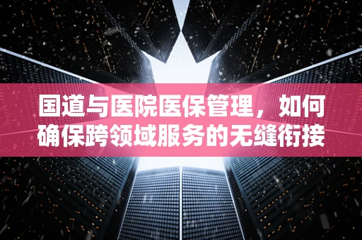 国道与医院医保管理，如何确保跨领域服务的无缝衔接？