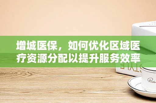 增城医保，如何优化区域医疗资源分配以提升服务效率？