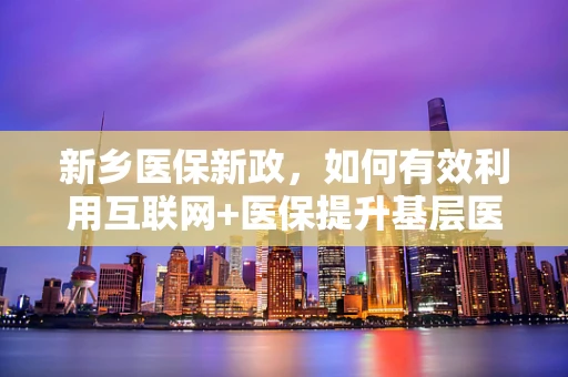 新乡医保新政，如何有效利用互联网+医保提升基层医疗服务效率？