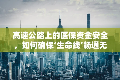 高速公路上的医保资金安全，如何确保‘生命线’畅通无阻？