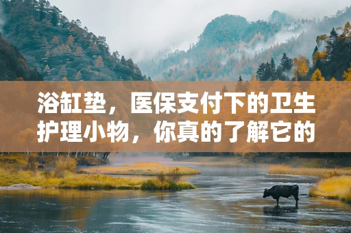 浴缸垫，医保支付下的卫生护理小物，你真的了解它的‘大’作用吗？