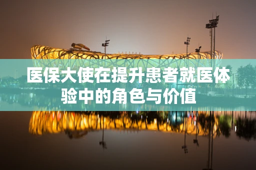 医保大使在提升患者就医体验中的角色与价值