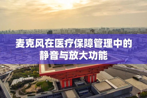 麦克风在医疗保障管理中的静音与放大功能